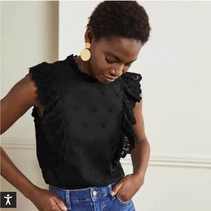 Boden Nina Sleeveless Broderie Top.